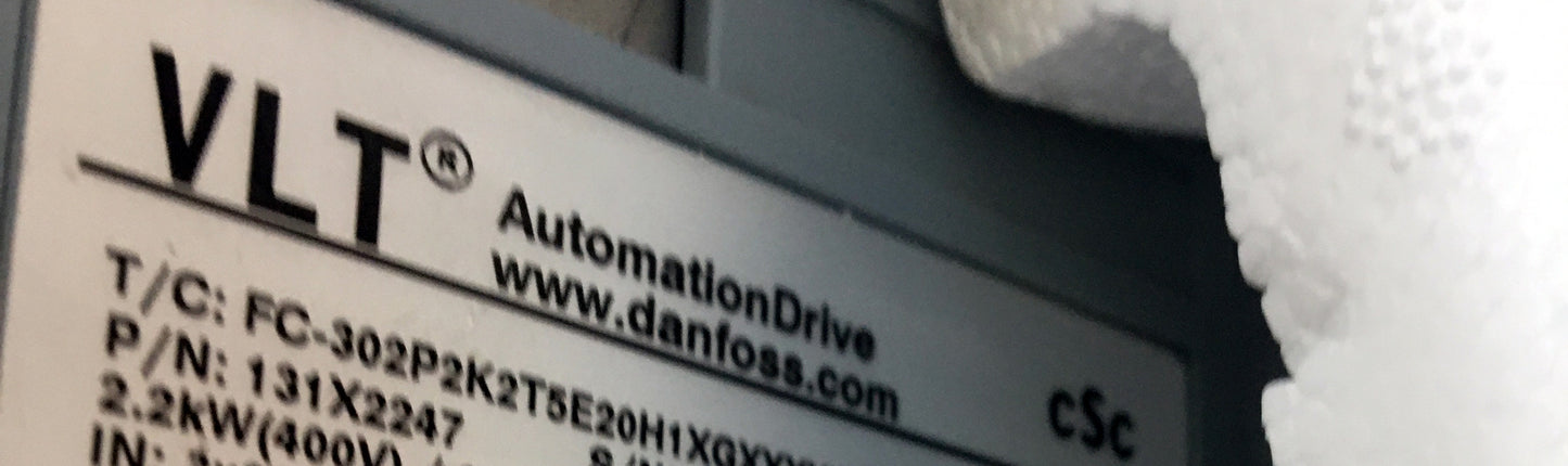 131X2247, Danfoss, Frequenzumrichter, 2,2kW, 5,6A/4,8A