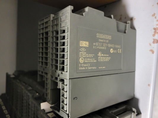 6ES7321-1BH02-0AA0, Siemens, SIMATIC S7-300 digitális, bemeneti bővítőmodul