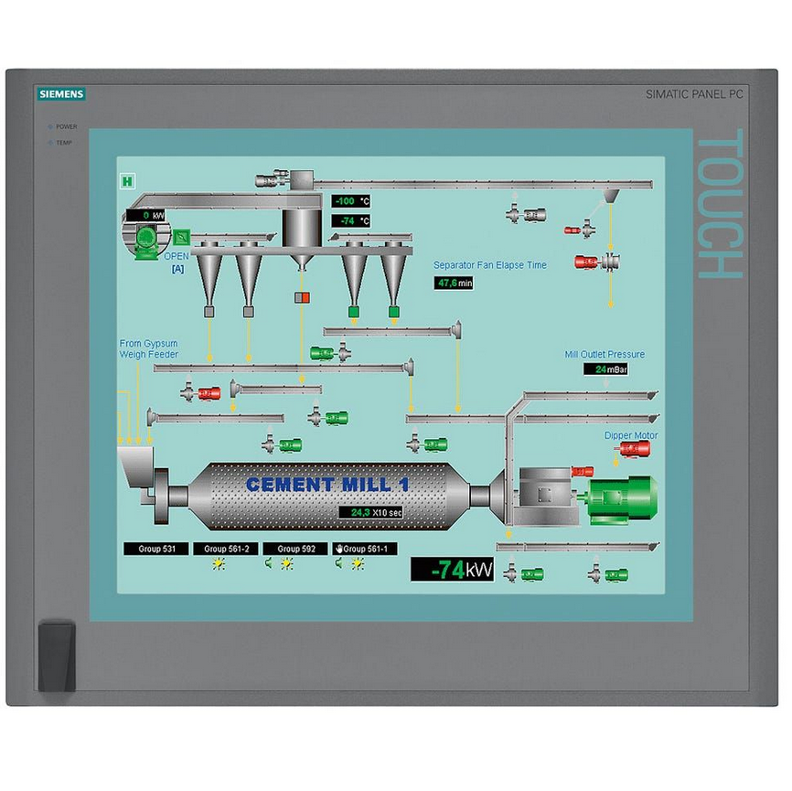 6AV7892-0AB02-0AB0, SIMATIC HMI IPC677C (Panel PC), Siemens