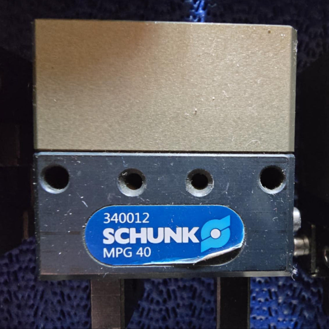 340012, MPG40, parallel gripper, pneumatic clamp, Schunk