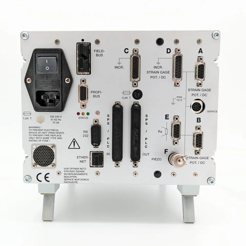 9307-V0302, Digiforce 9307, Burster többcsatornás nyomóerő monitor és funkcionális tesztelő