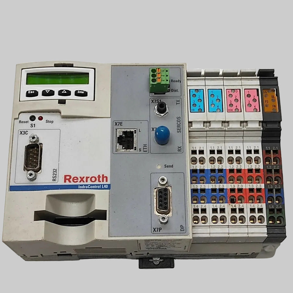 CML40.2-SP-330-NA-NNNN-NW, Profibus hálózati interfész, 8 digitális bemenet, Rexroth Indramat