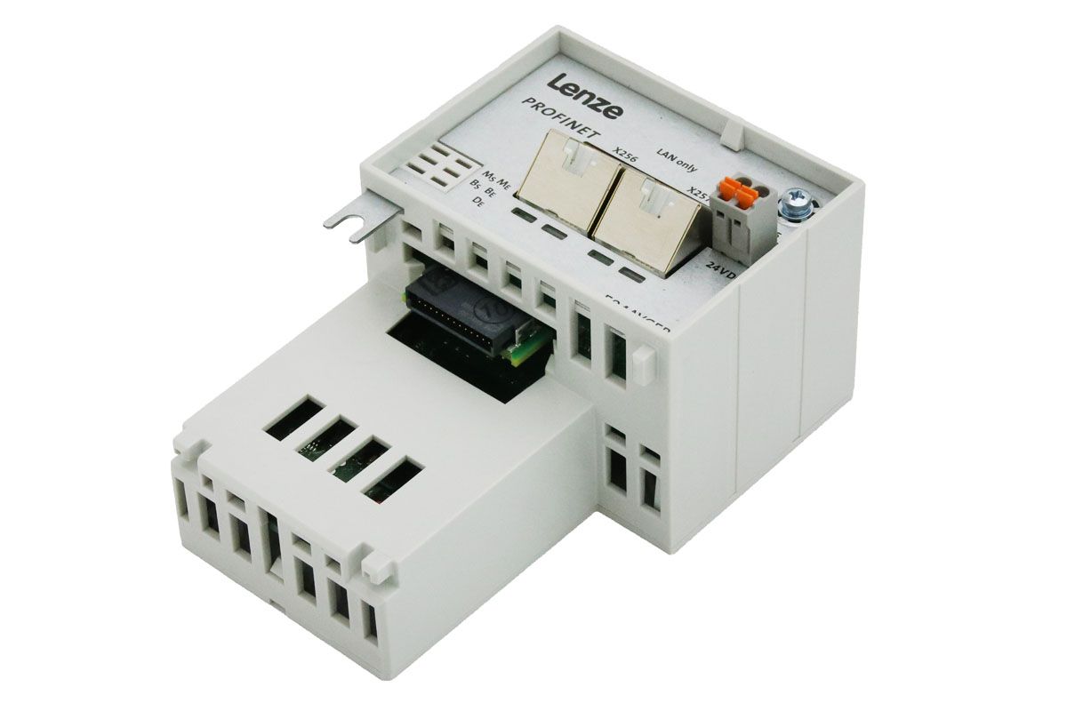 E84AYCERV, Profinet modul, Lenze