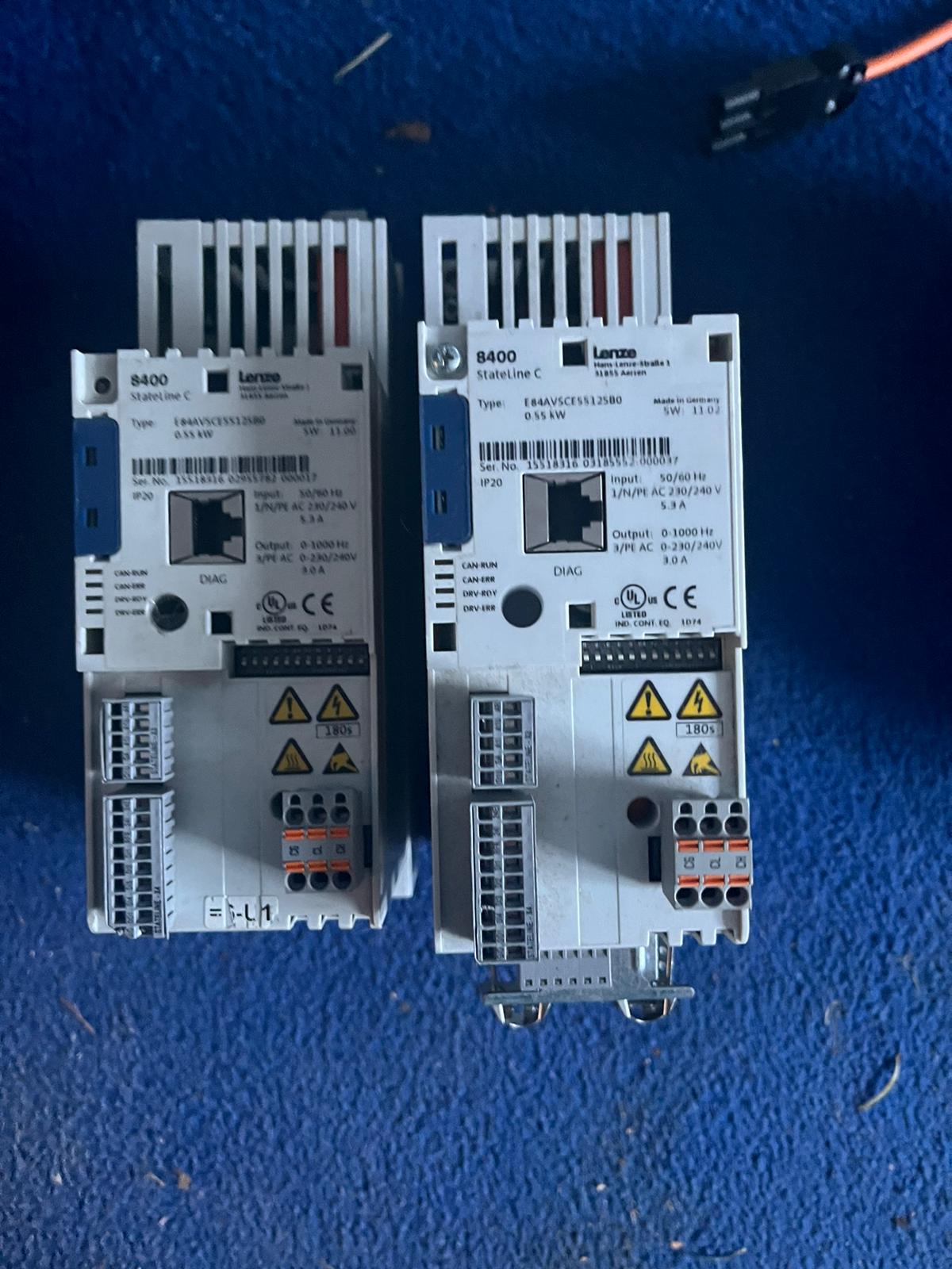 E84AVSCE5512SB0, 0,55 kW, Lenze-Wechselrichter