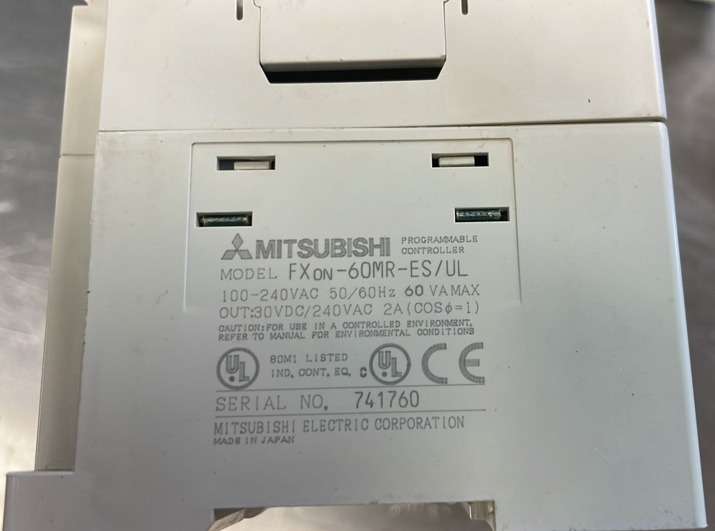 FXon-60MR-ES, bemeneti / kimeneti modul, Mitsubishi