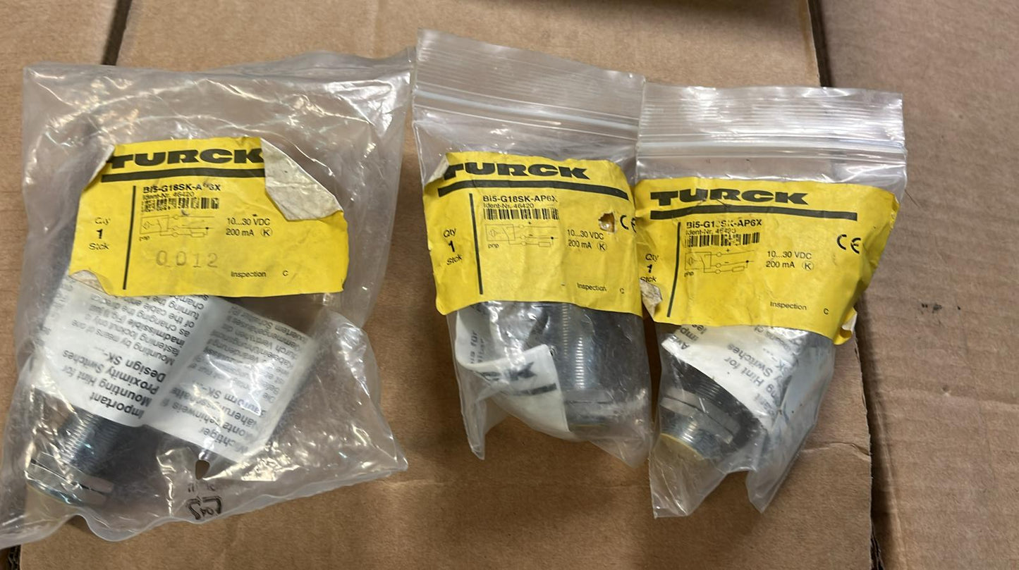 BI5-G18SK-AP6X, Turck, induktív érzékelő