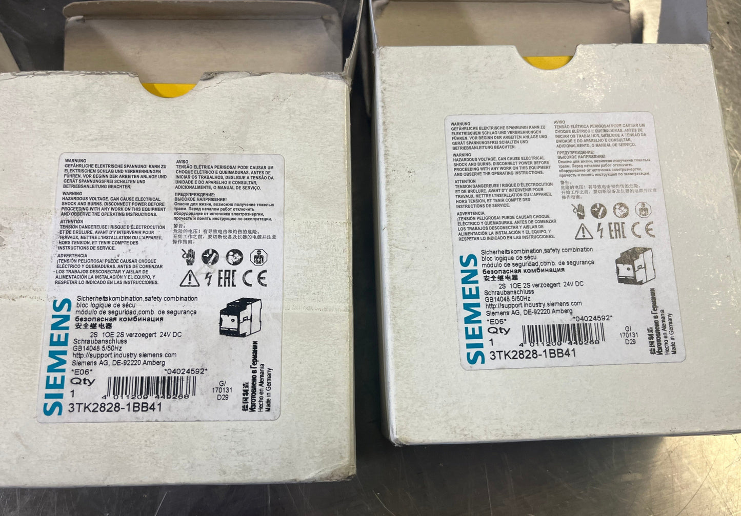 3TK2828-1BB41, Siemens, Sirius, 24VDC, biztonsági relé