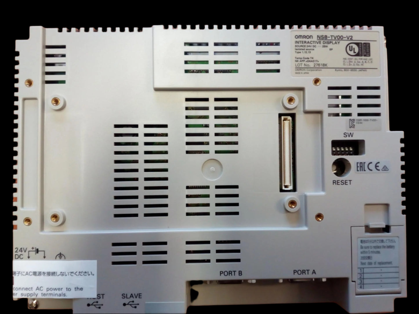 NS8-TV00-V2, Omron hmi