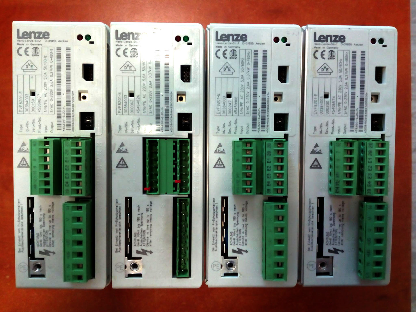 EVF8201-E, Lenze, 0,37kW, 5A, Frequenzumrichter