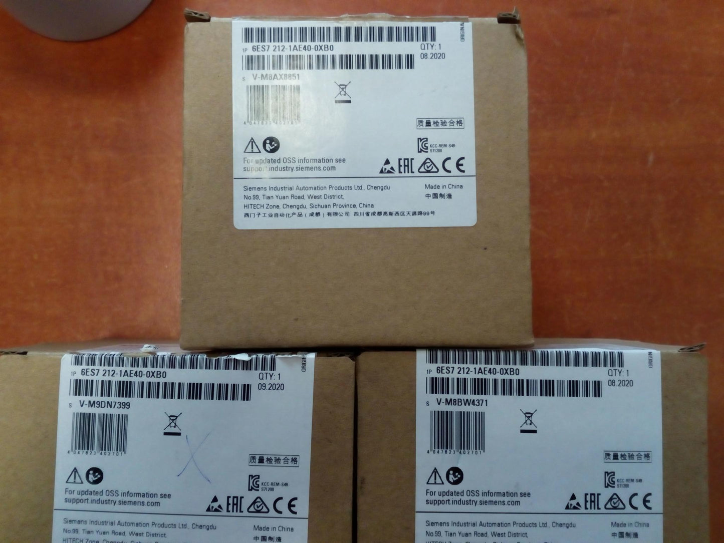 6ES7212-1AE40-0XB0, Siemens Simatic S7-1200 CPU