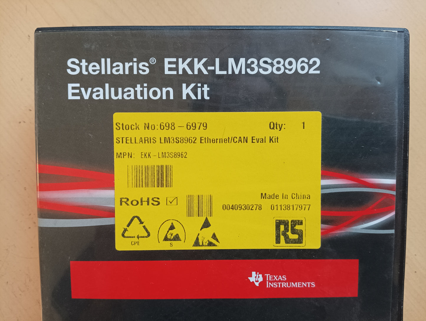 EKS-LM3S8962 kiértékelő eszközkészlet, mikrokontroller ARM-processzorral, Texas Instruments