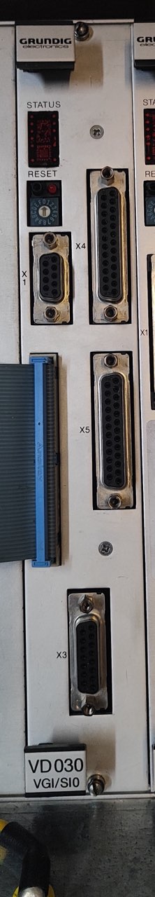 VD030-VGI/SI0, Grundig-Steuerkarte