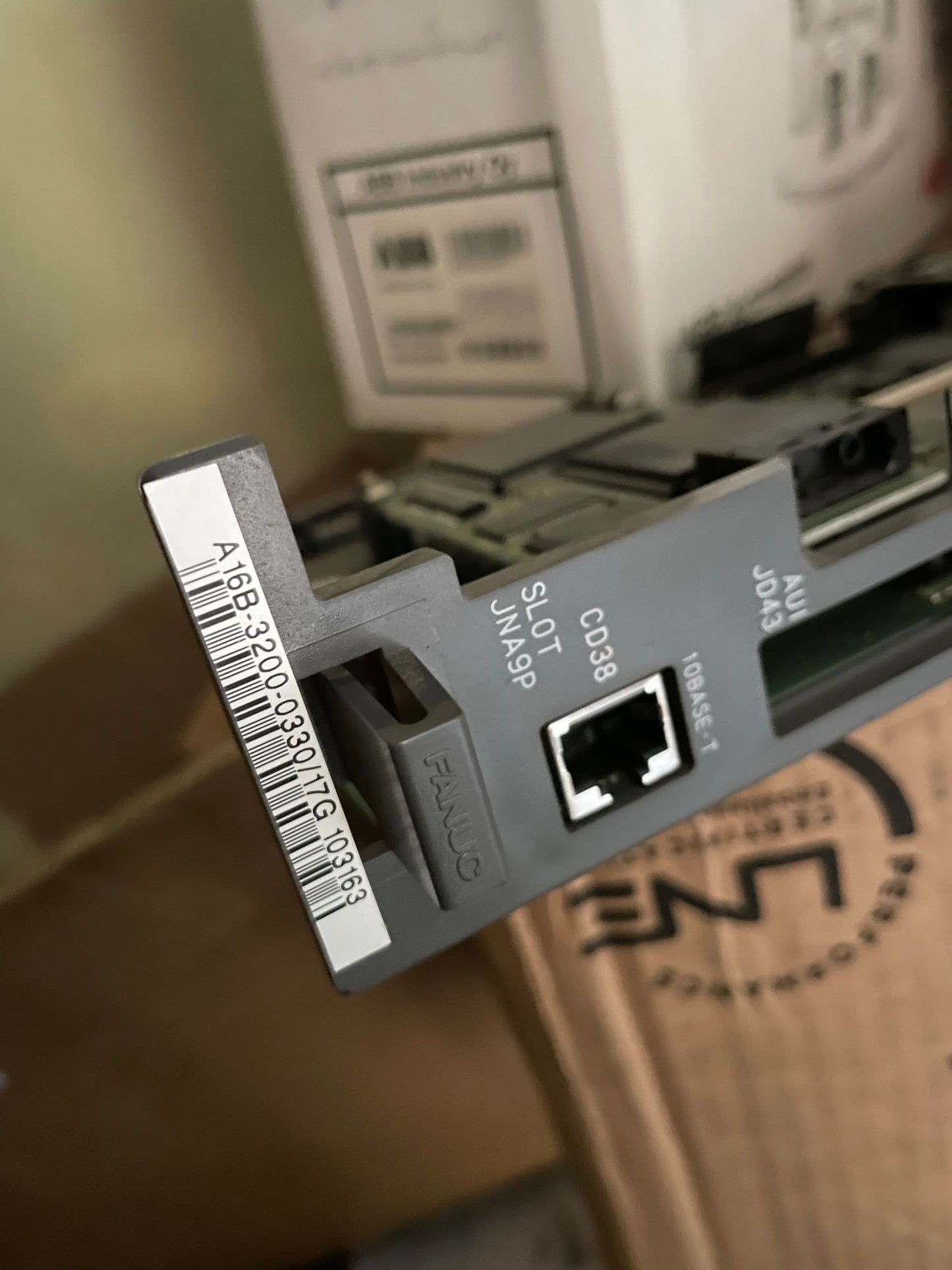 A16B-3200-0330/17G, Fanuc RJ3-as robot alaplapi CPU-kártyája