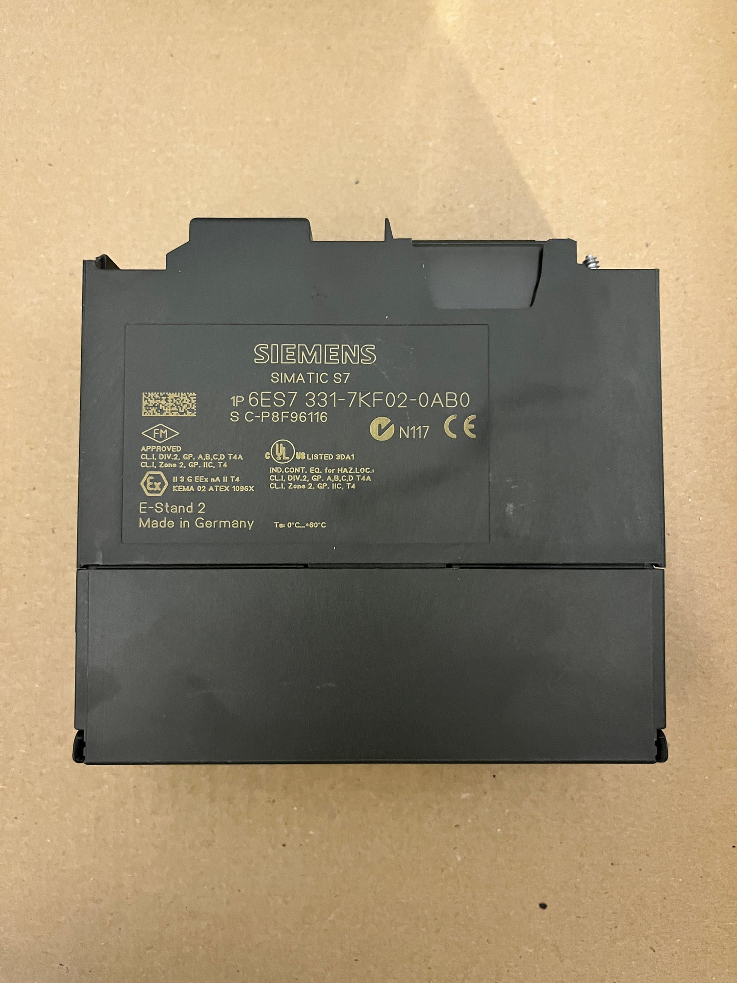 6ES7331-7KF02-0AB0, SIMATIC S7-300, AI 8×12bit, Analogkarte, Siemens