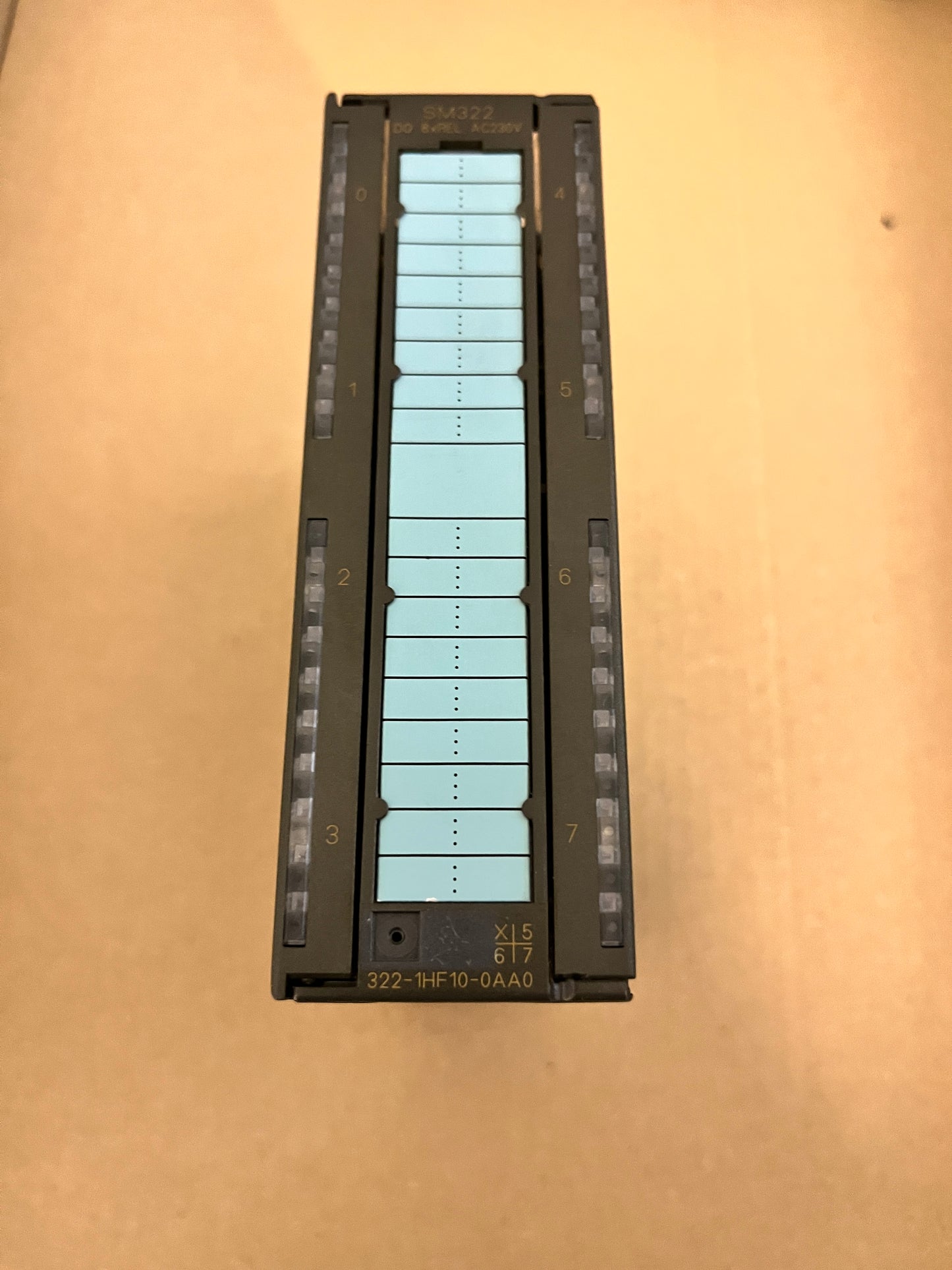 6ES7322-1HF10-0AA0, DO 8×REL, SIMATIC S7-300, Siemens, Digitális kimeneti kártya