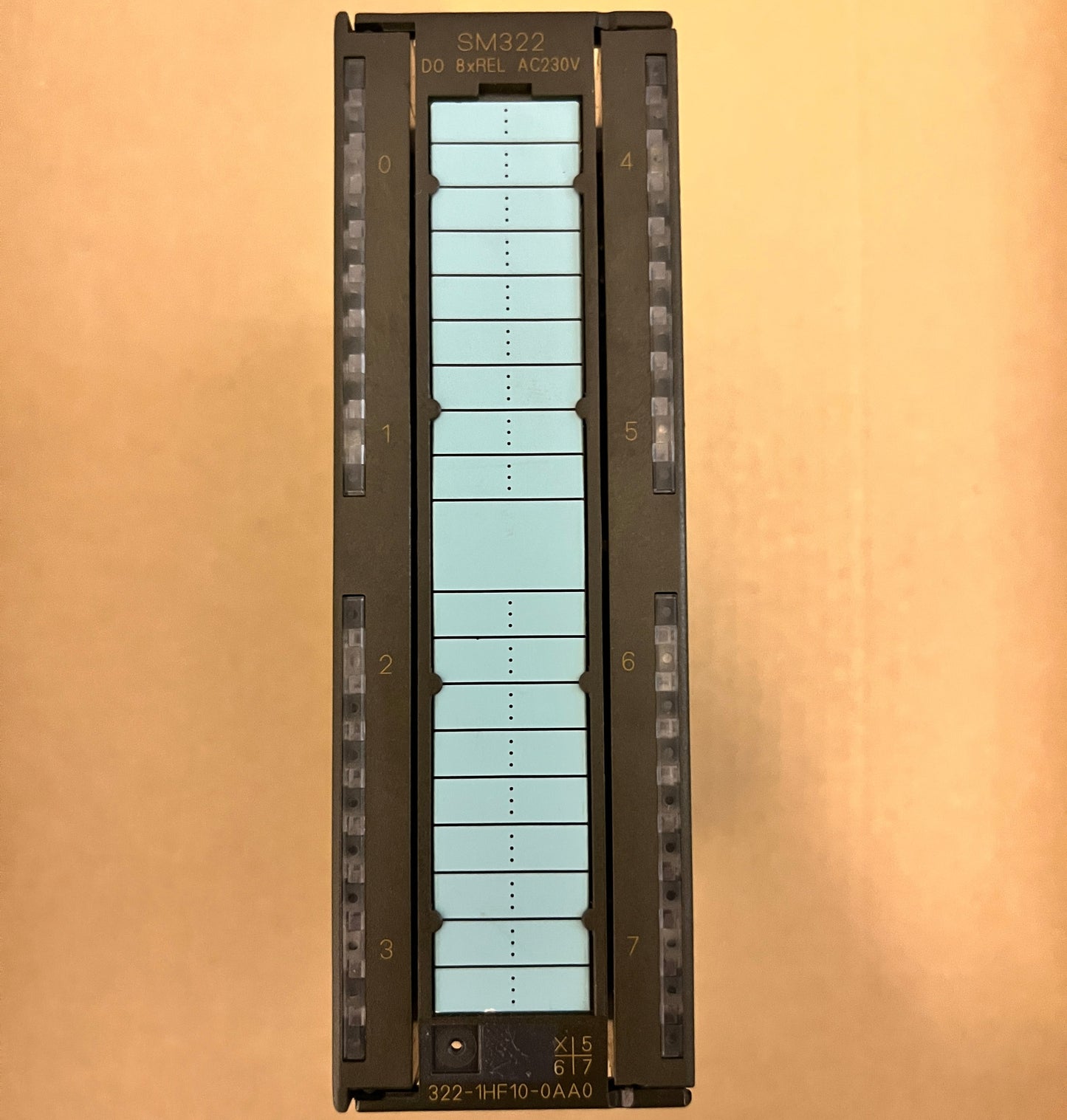 6ES7322-1HF10-0AA0, DO 8×REL, SIMATIC S7-300, Siemens, Digitális kimeneti kártya