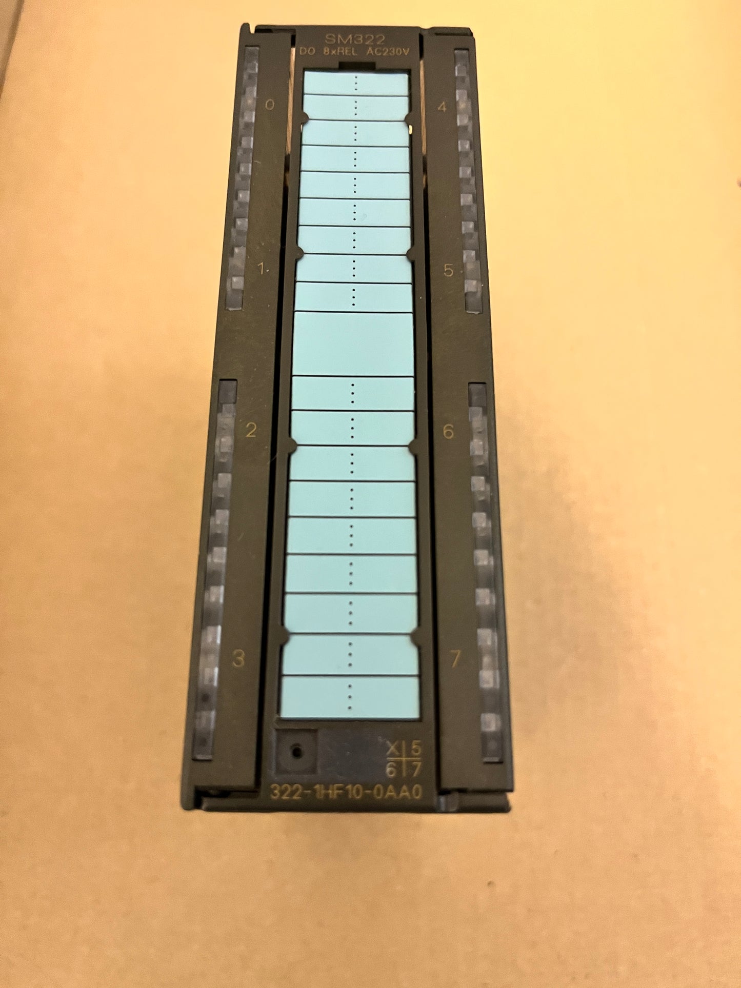 6ES7322-1HF10-0AA0, DO 8×REL, SIMATIC S7-300, Siemens, Digitális kimeneti kártya