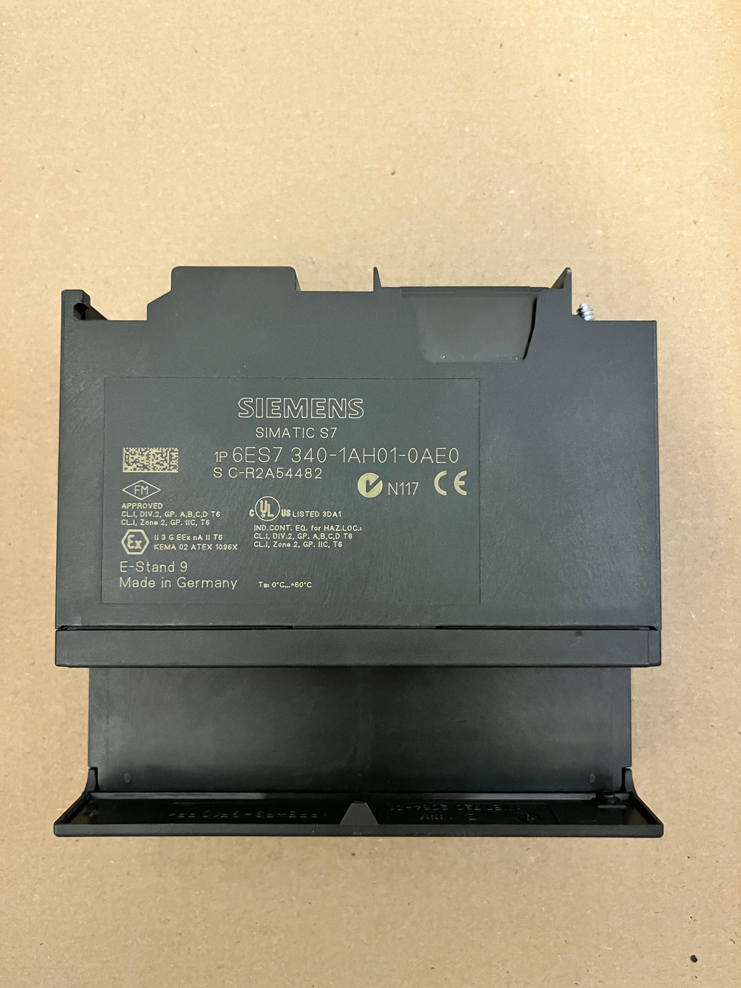6ES7340-1AH01-0AE0, SIMATIC S7-300, CP340, soros kommunikációs kártya, Siemens