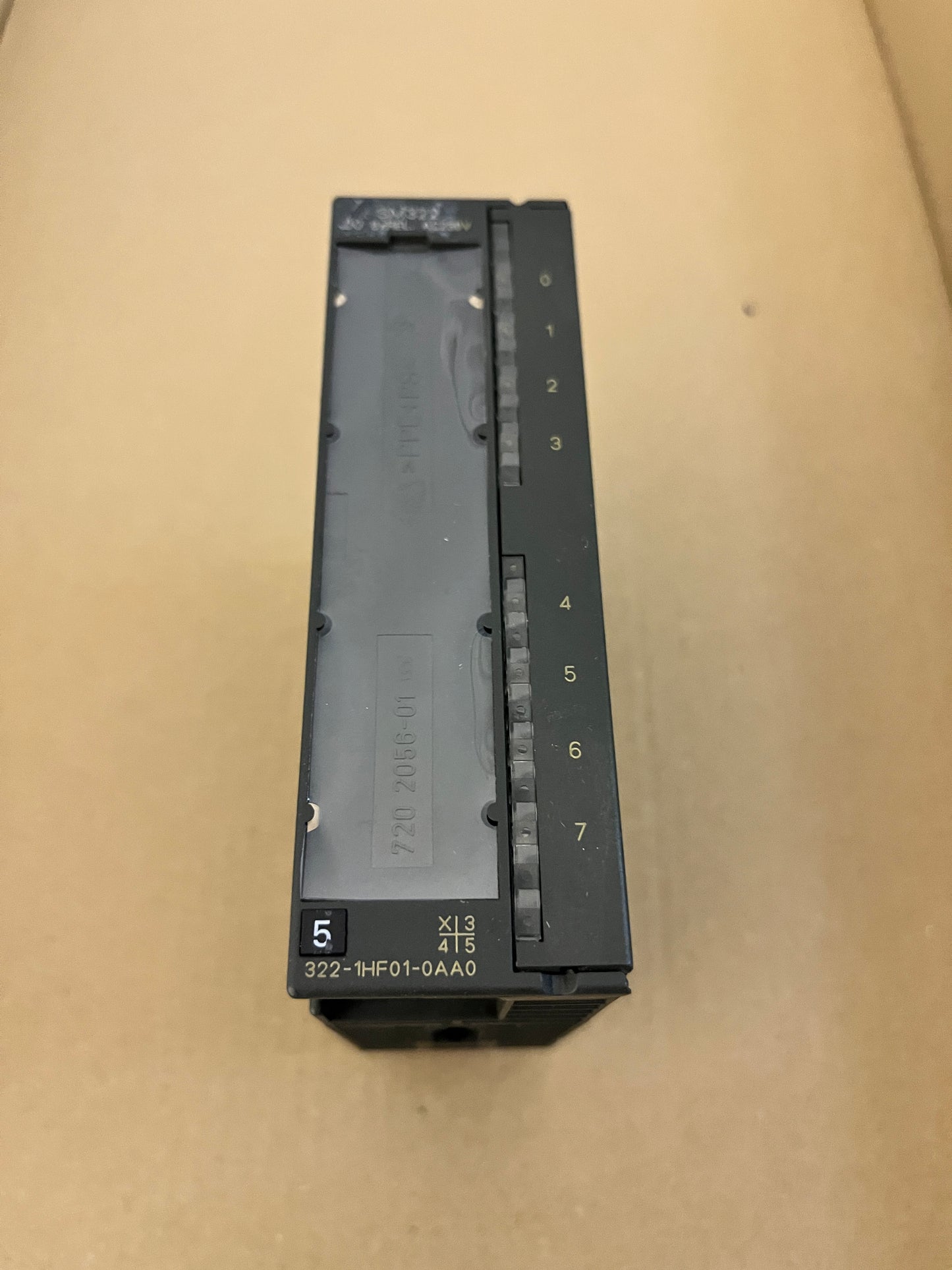 6ES7322-1HF01-0AA0, DO 8×REL, SIMATIC S7-300, Siemens, Digitális kimeneti kártya