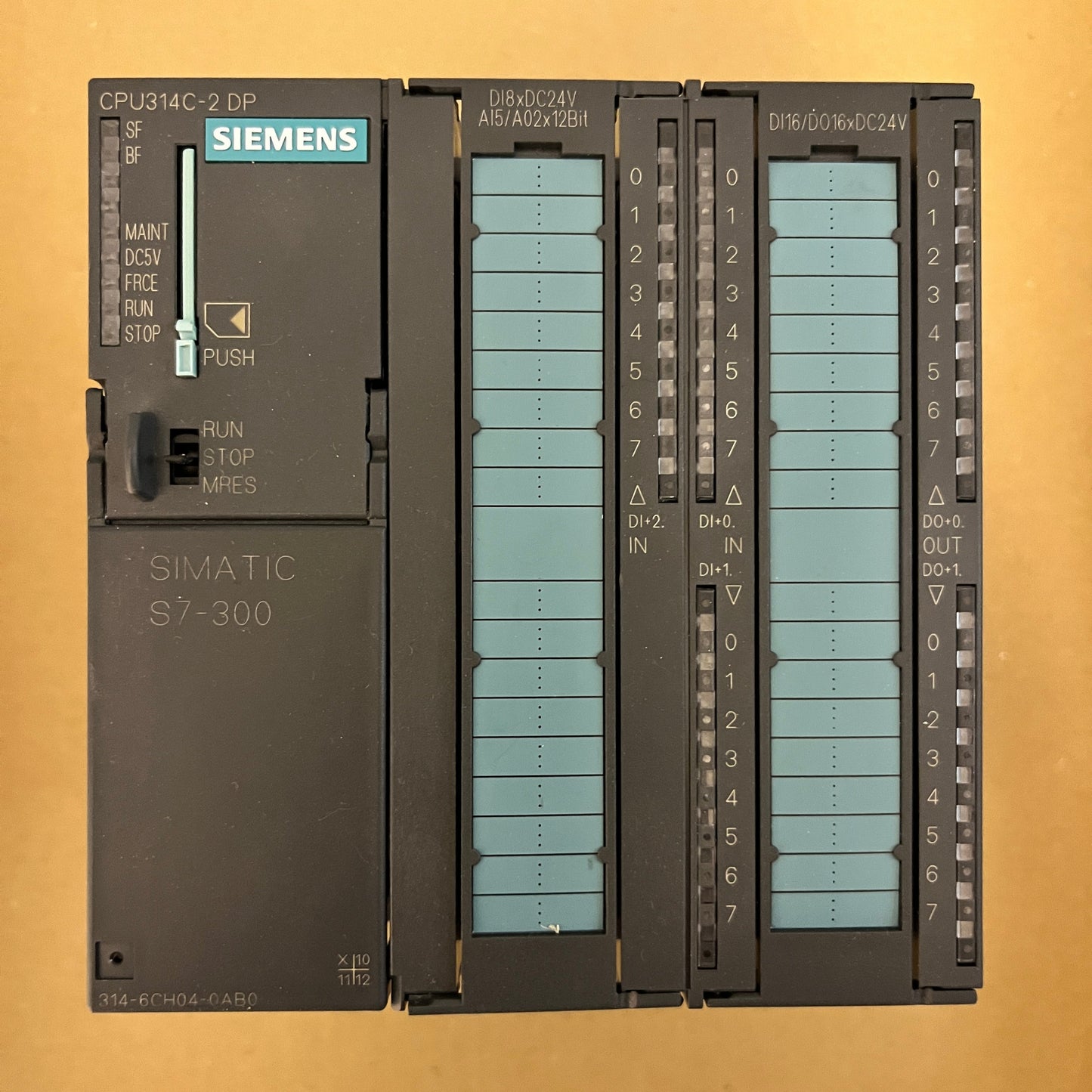 6ES7314-6CH04-0AB0, SIMATIC S7-300, CPU-modul, Siemens