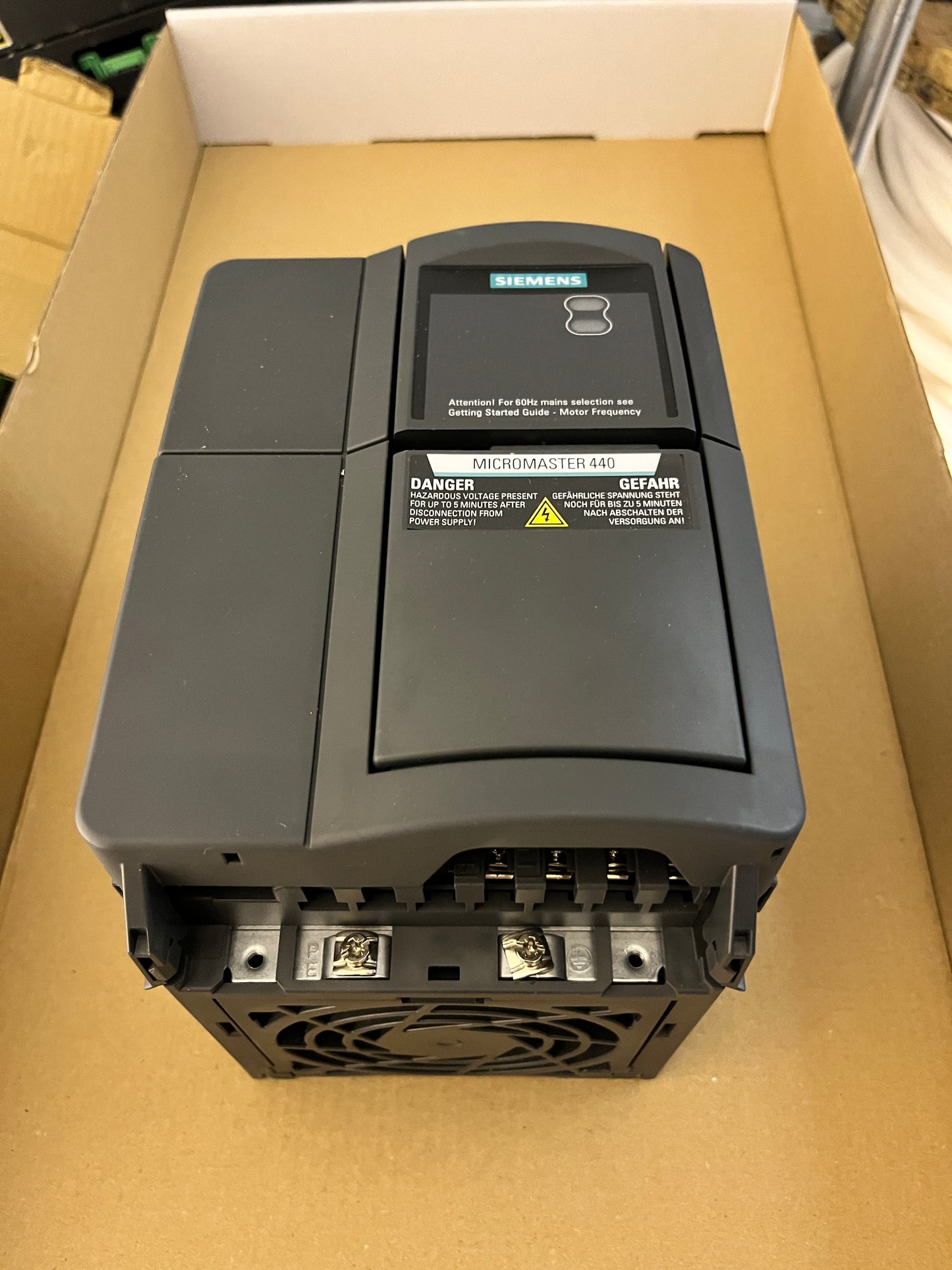 6SE6440-2UC21-1BA1, MICROMASTER 440, Frequenzumrichter, Siemens