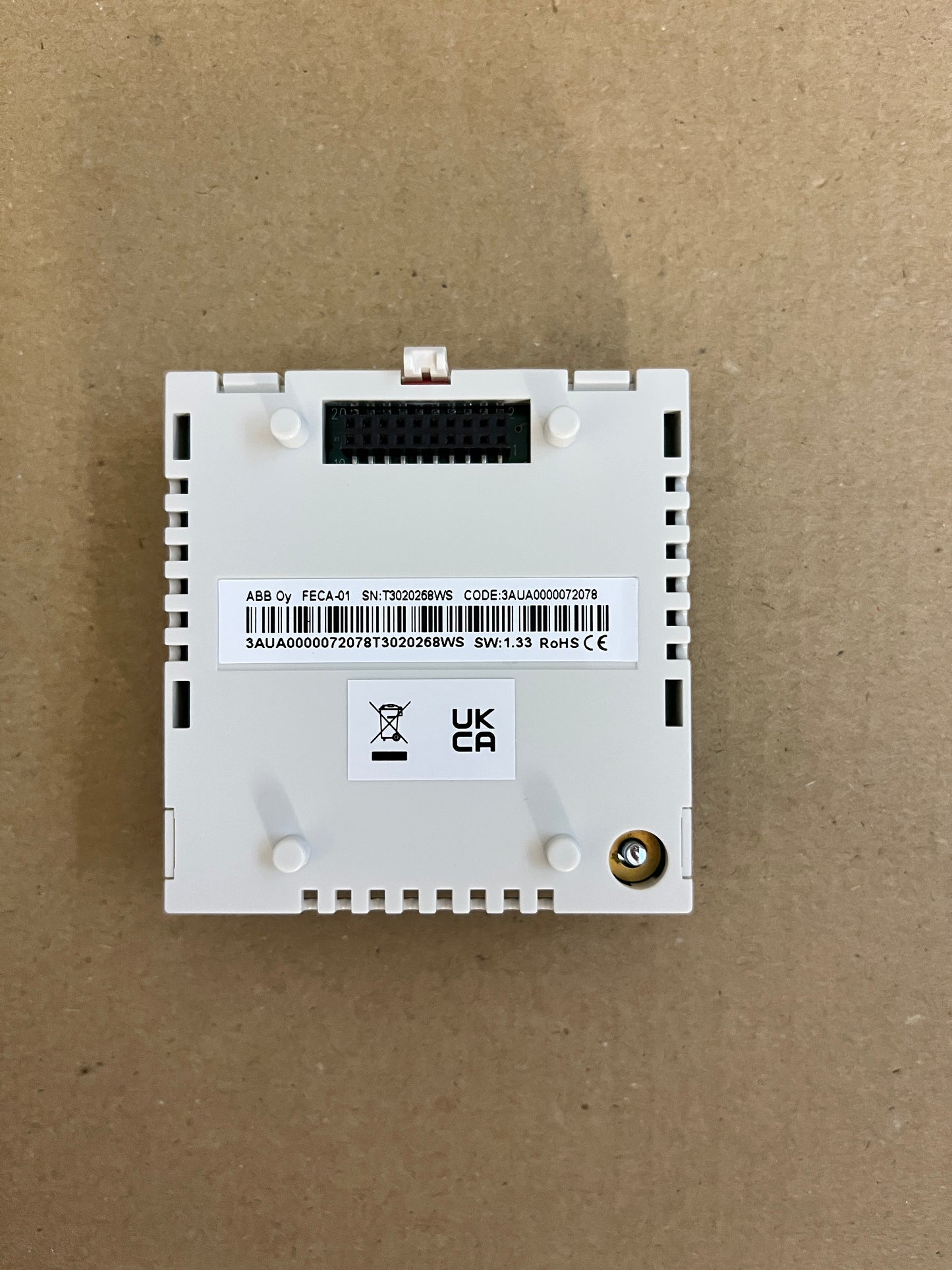 3AUA0000072069, FECA-01, ABB, EtherCAT kommunikációs modul