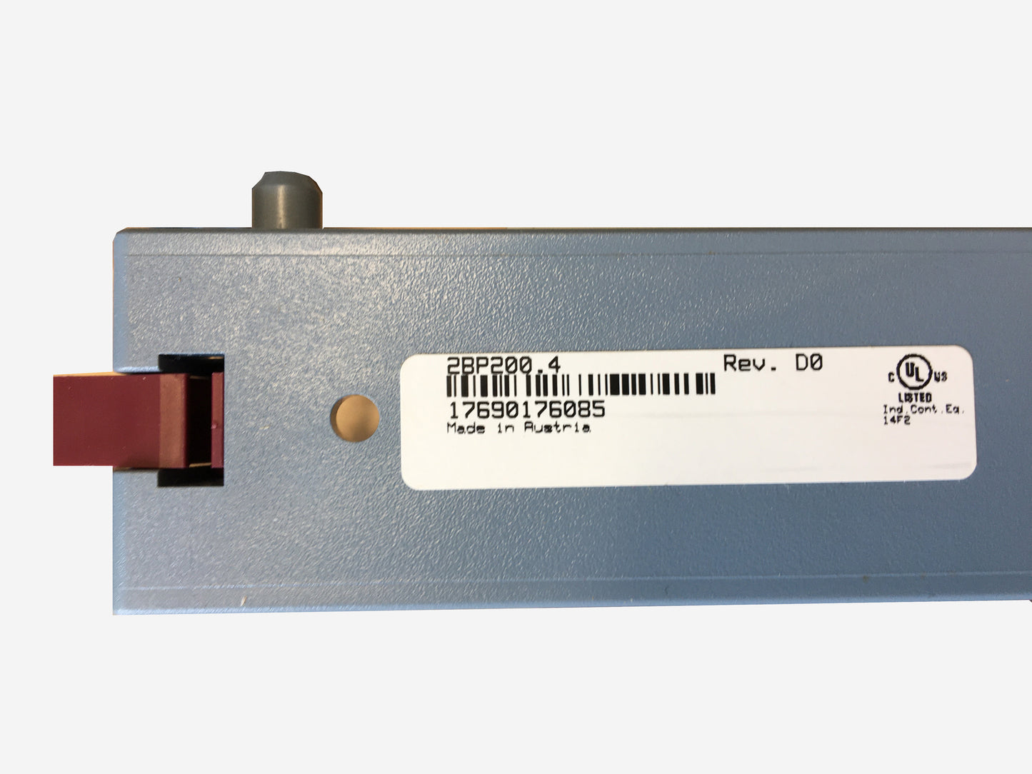 2BP200.4, B&R csatlakozópanel - B&R, System2010 plc-rendszerhez