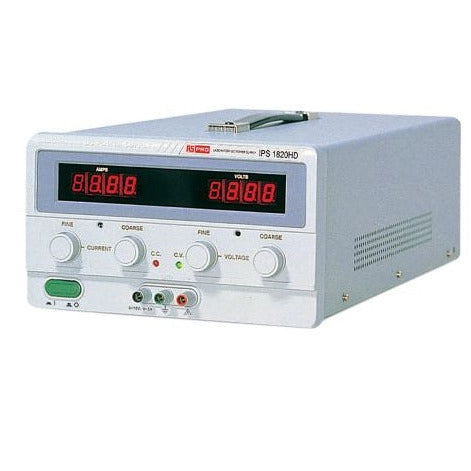 IPS1820HD, single output linear DC power supply, ISO-TECH