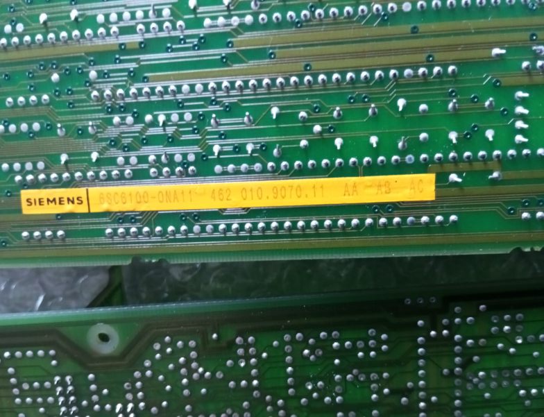 6SC6100-0NA11, analoge Steuerplatine SIMODRIVE 610 AC-FDD APCB, für 2 Achsen
