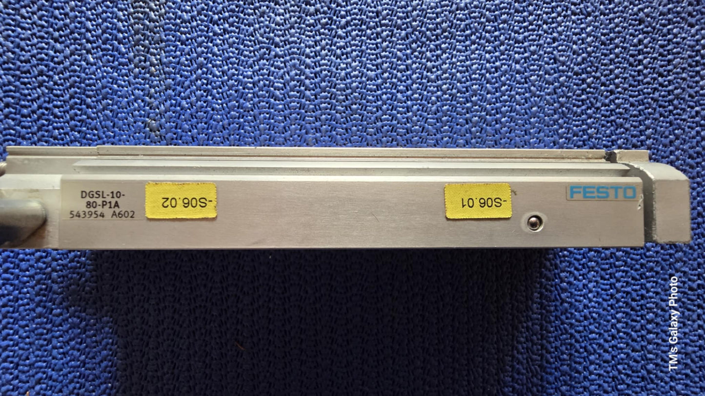 DGSL-10-80-P1A, 543954, pneumatikus vezető munkahenger, Festo