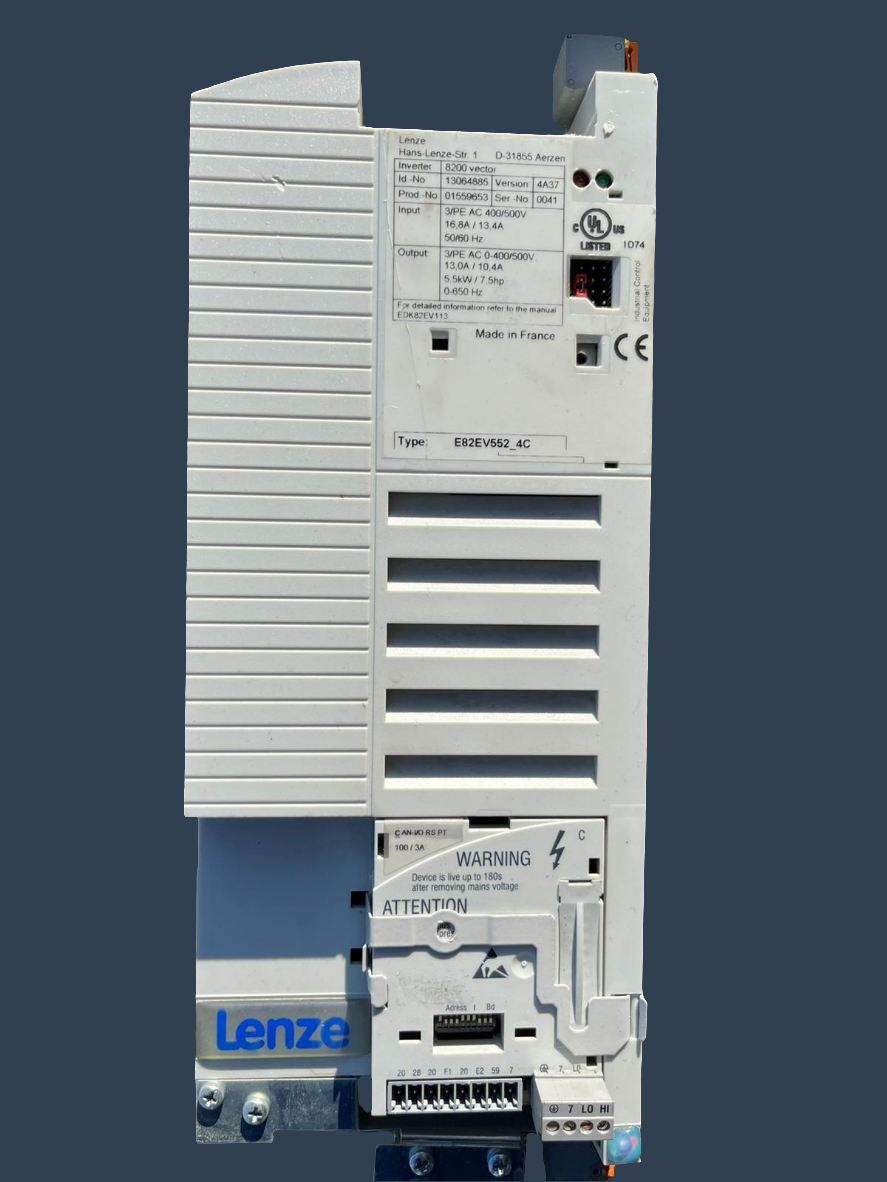 E82EV552_4C, VECTOR, inverter, 5.5kW, Lenze