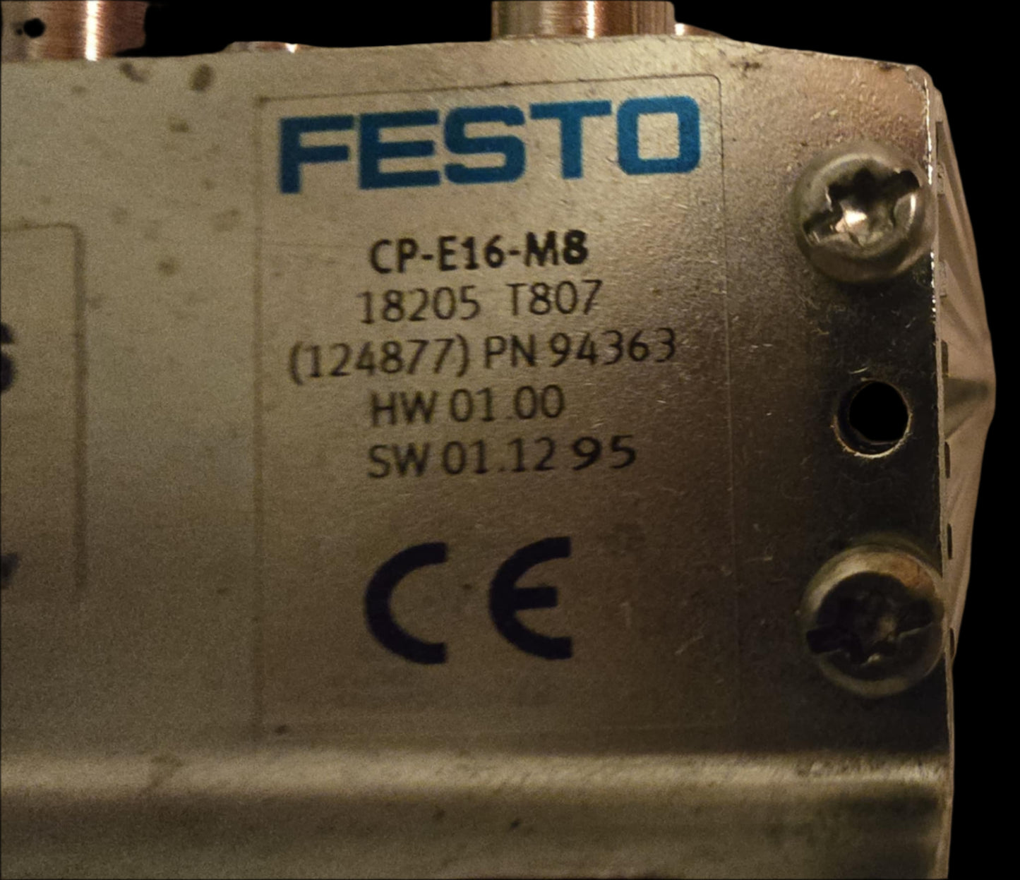 CP-E16-M8, 28396, input module, valve island / valve terminal, Festo