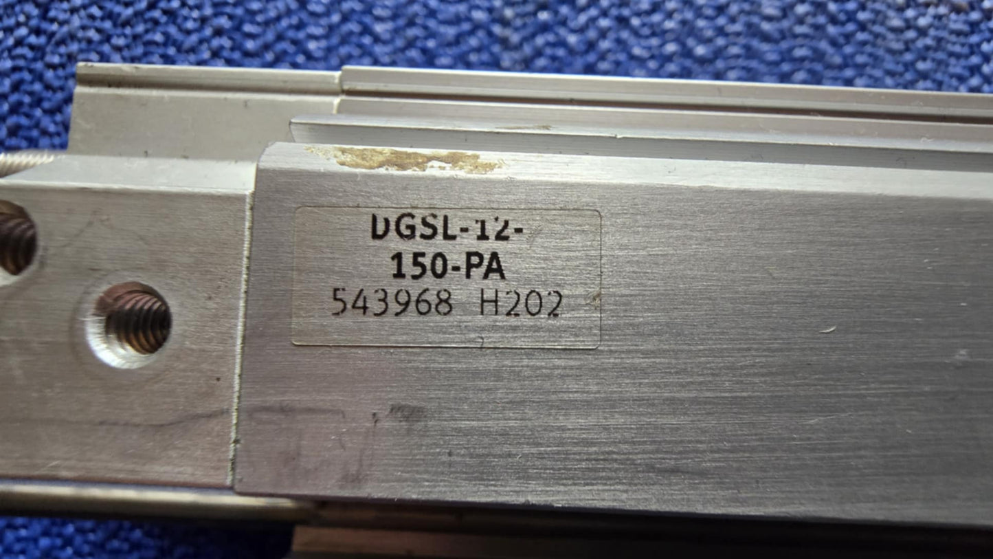 DGSL-12-150-PA, 543968, pneumatic guide cylinder, Festo