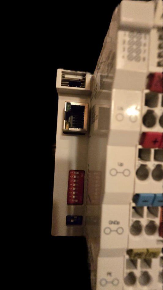 BK9050, Ethernet TCP/IP buszcsatoló, analóg kimeneti modul, Beckhoff