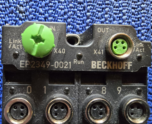 EP2349-0021, EtherCAT box modul digitális bemenetekkel és kimenetekkel, Beckhoff