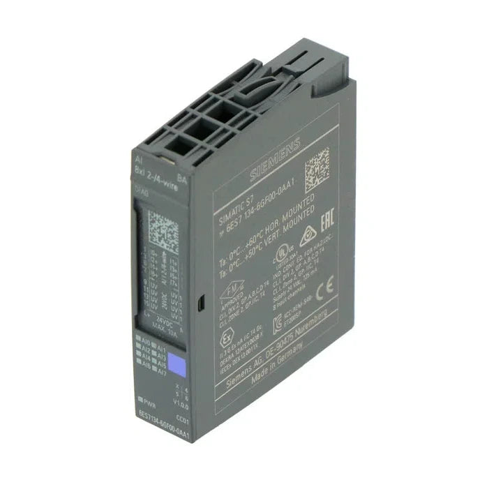 6ES7134-6GF00-0AA1, SIMATIC ET 200SP, Analóg bemeneti modul, Siemens