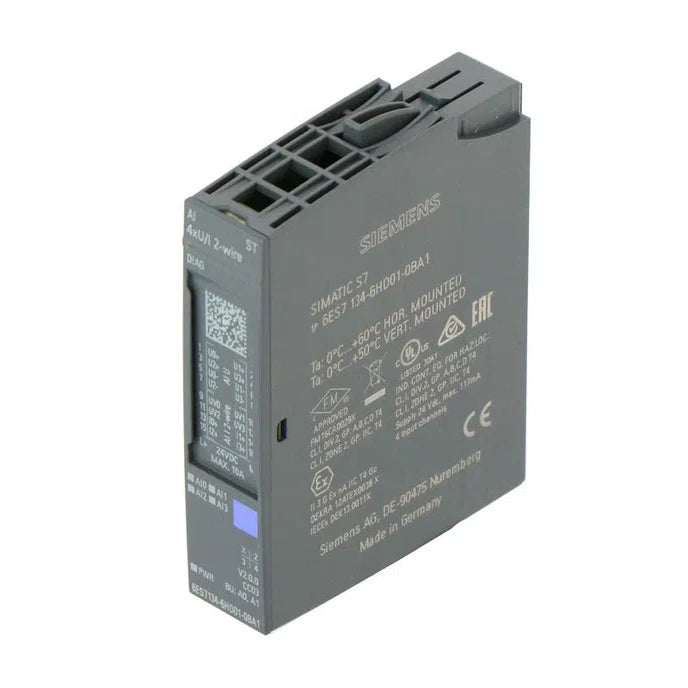 6ES7134-6HD01-0BA1, SIMATIC ET 200SP, ANALÓG BEMENETI MODUL, Siemens