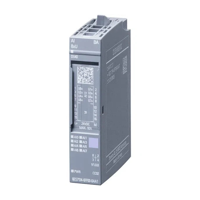 6ES7134-6FF00-0AA1, SIMATIC ET 200SP, Analóg bemeneti modul, Siemens