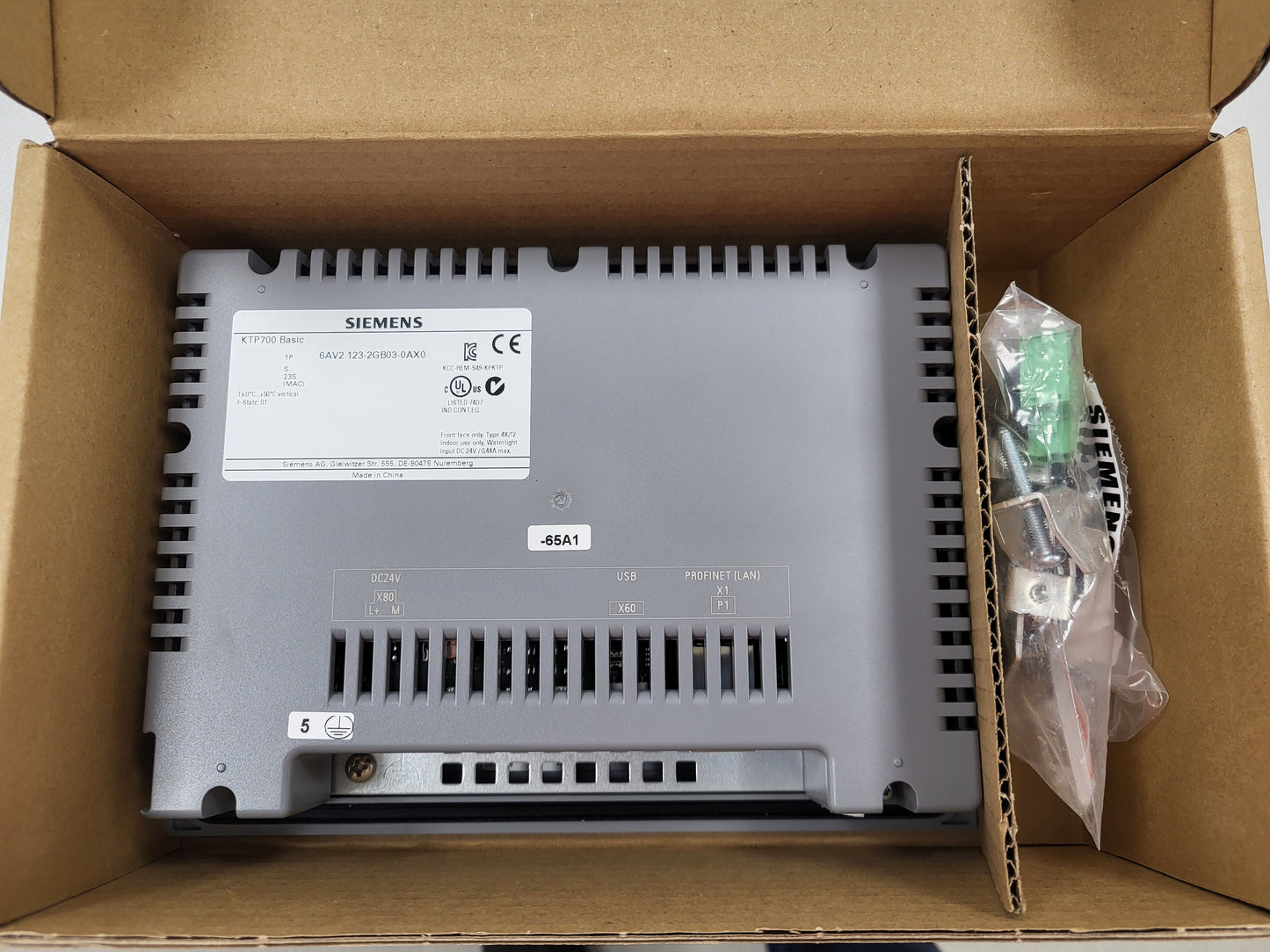 6AV2123-2GB03-0AX0, KTP700 Basic, hmi panel