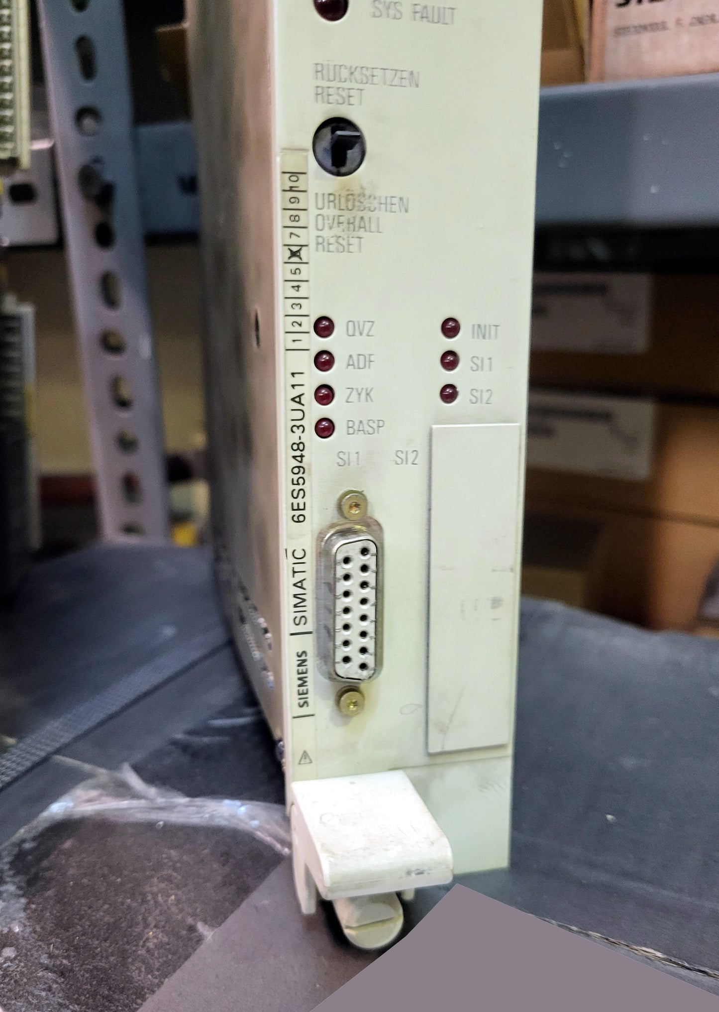 6ES5948-3UA11, SIMATIC S5 CPU 948 für S5-155U, 640 KByte System