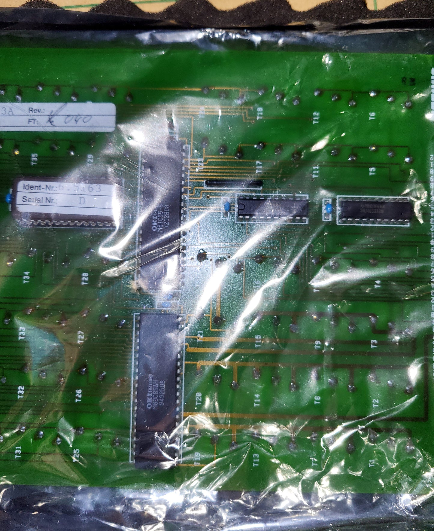 79.869, Arburg, billentyűzet-vezérlő kártya