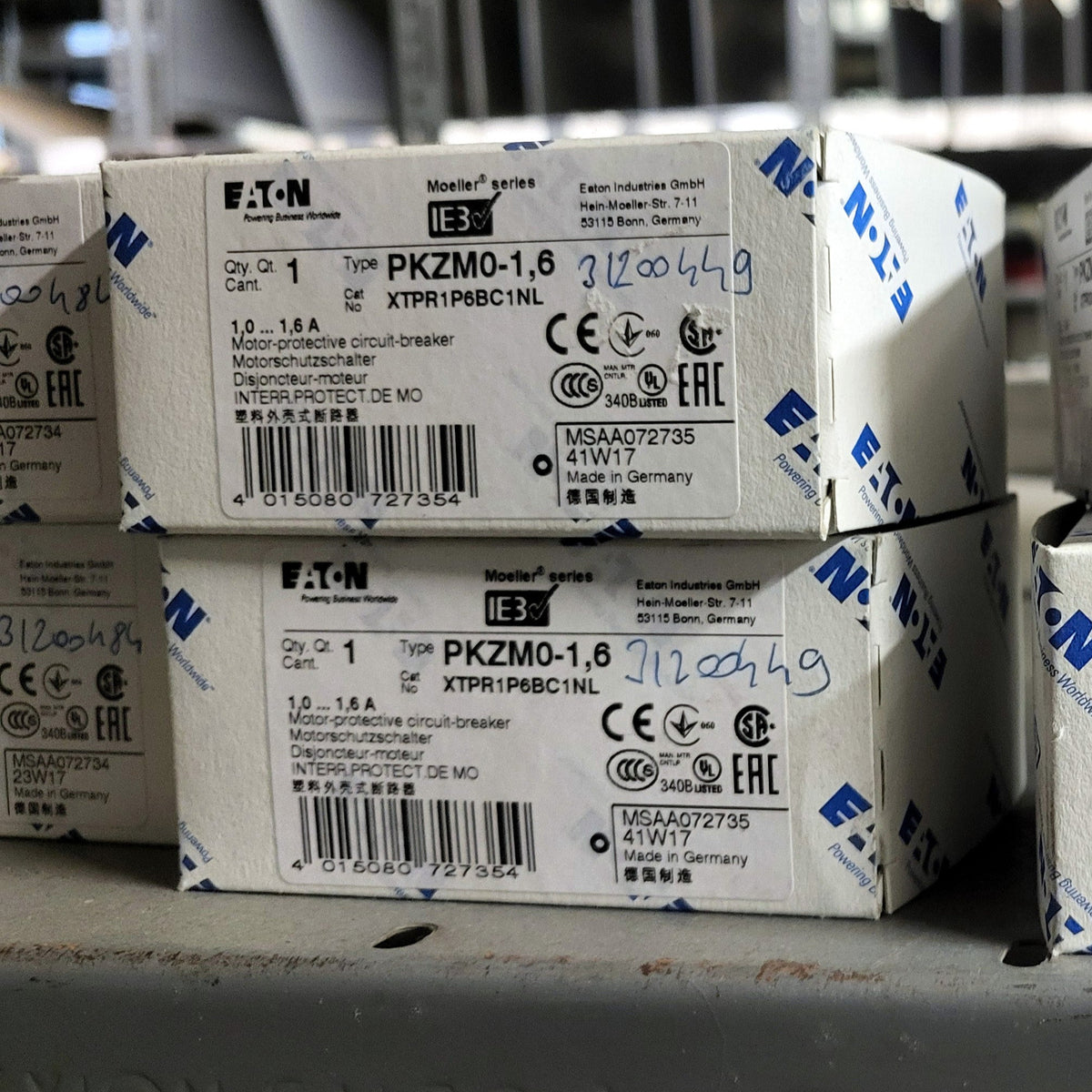 PKZM0-1.6, 072735, motorvédő, Eaton