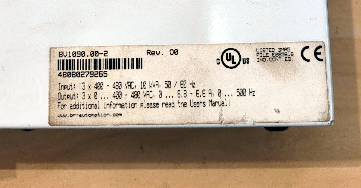 8V1090.00-2, Acopos 1090, B&R Servoantrieb, 8,8A, 4kW, B&R