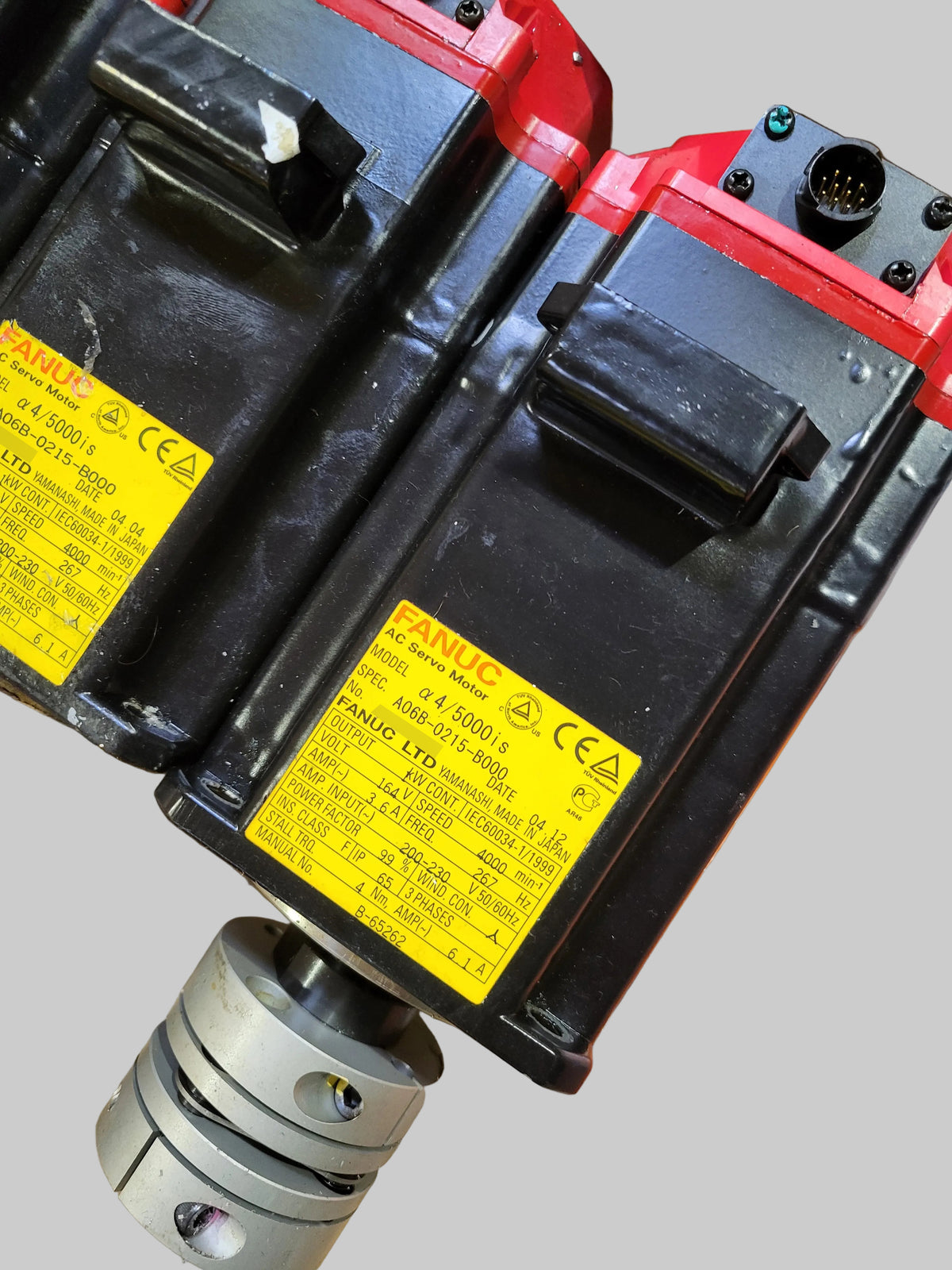 A06B-0215-B000, α4/5000is, AC szervo motor, 1kW, FANUC