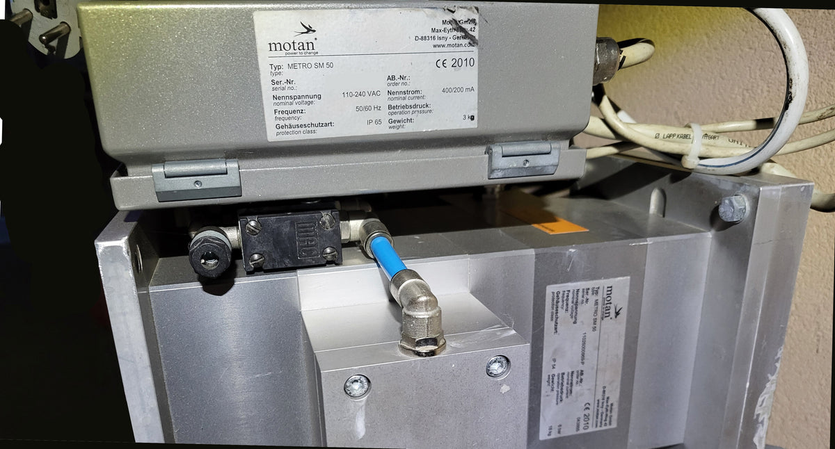 Metro SM 50, Motan, fémszeparátor rendszer/rendszerek, HB-therm modullal