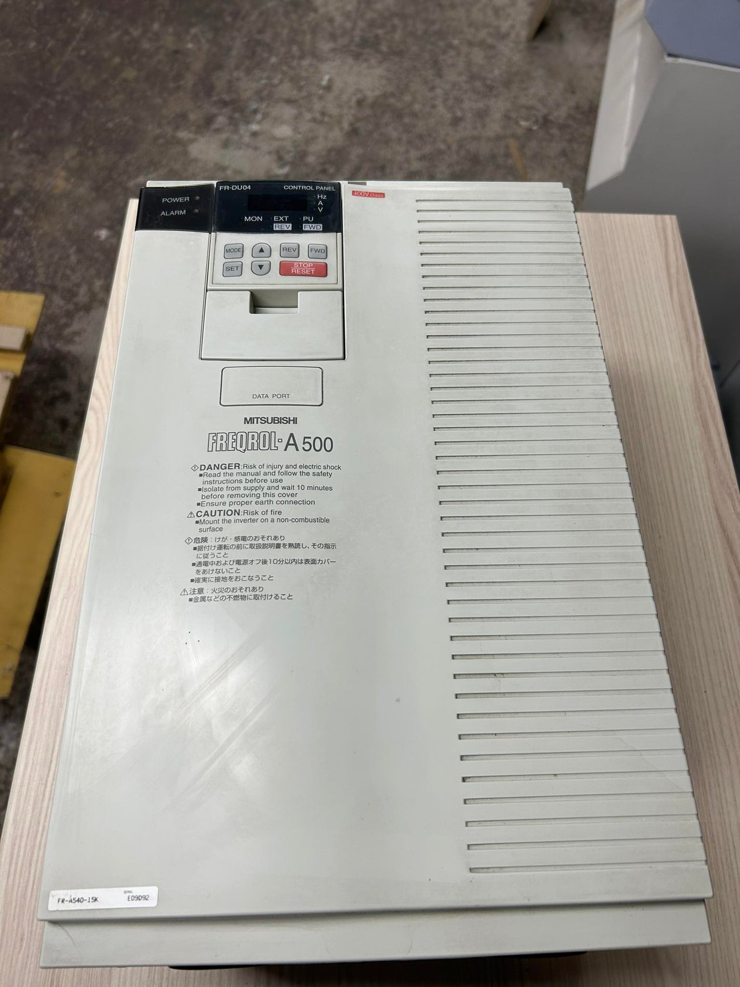 FR-A540-15K, Wechselrichter, 31A, 15kW, Mitsubishi