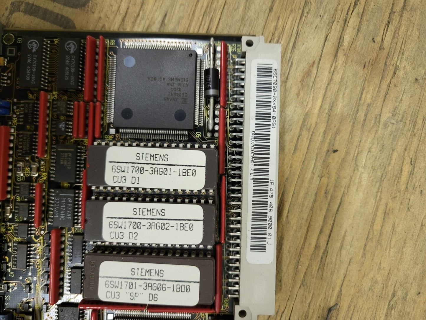 6SE7090-0XX84-0AG1 + 6SE7090-0XX84-0FF0 Simovert Masterdrives control board