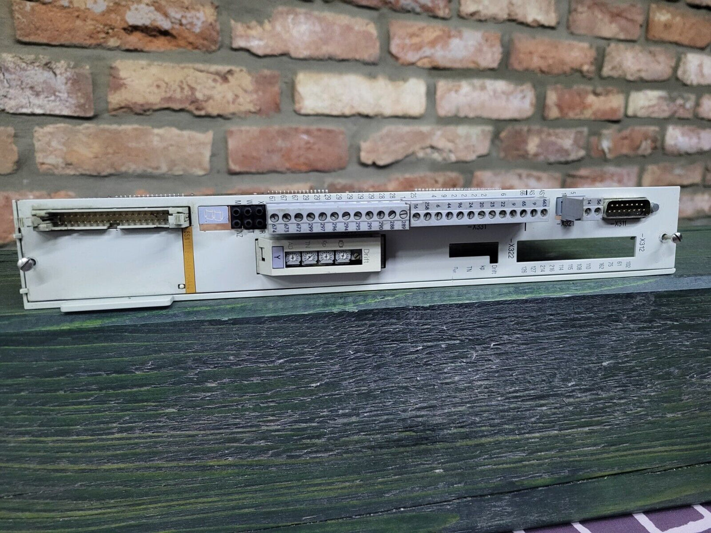 6SN1118-0AA11-0AA0, szervo vezérlőkártya , 1-tengelyes, Simodrive 611-A rendszerhez