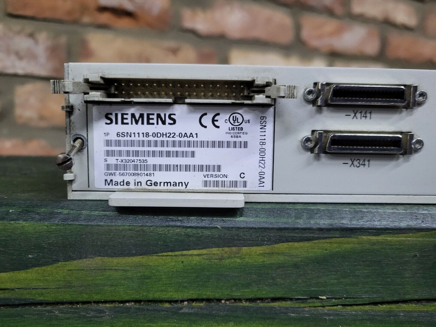 6SN1118-0DH22-0AA1, Simodrive CU-Karte (Steuerkarte) SIMODRIVE 611-D, 2-Achser