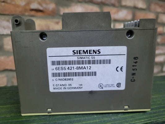 6ES5421-8MA12, Siemens, SIMATIC S5 plc, digitális bemeneti modul